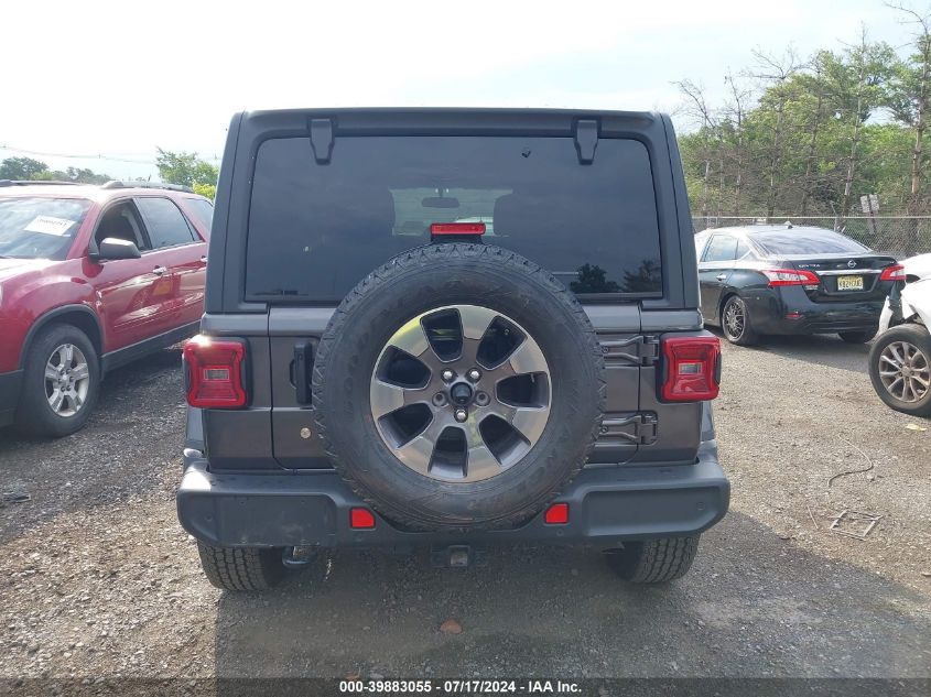 2020 Jeep Wrangler Unlimited Sahara VIN: 1C4HJXEN1LW138967 Lot: 39883055