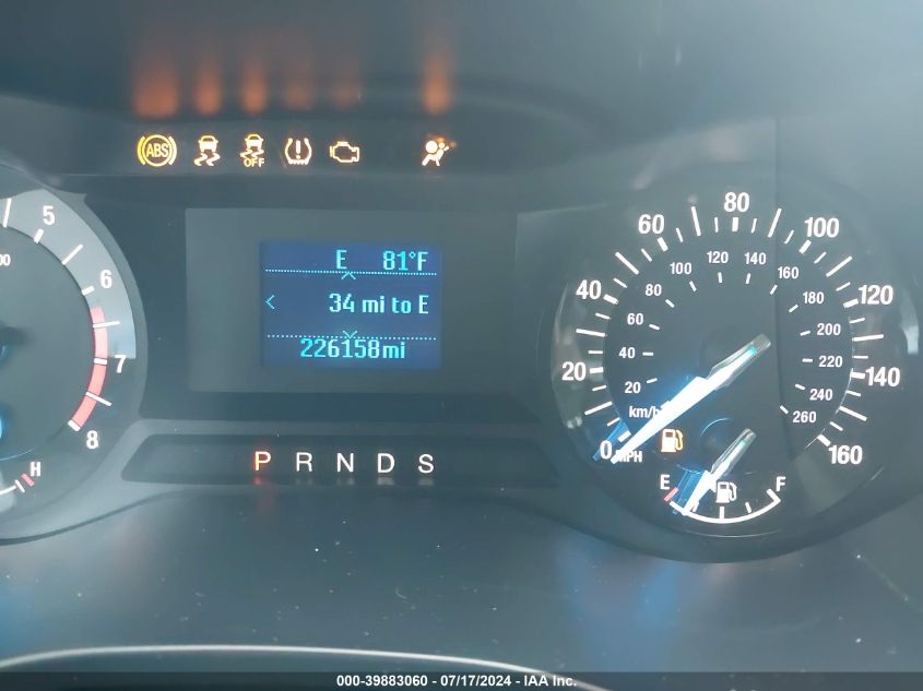 2015 Ford Fusion S VIN: 1FA6P0G72F5107884 Lot: 39883060