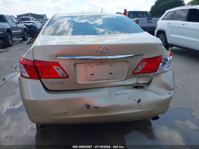 2008 Lexus Es 350 VIN: JTHBJ46G082194495 Lot: 39883067