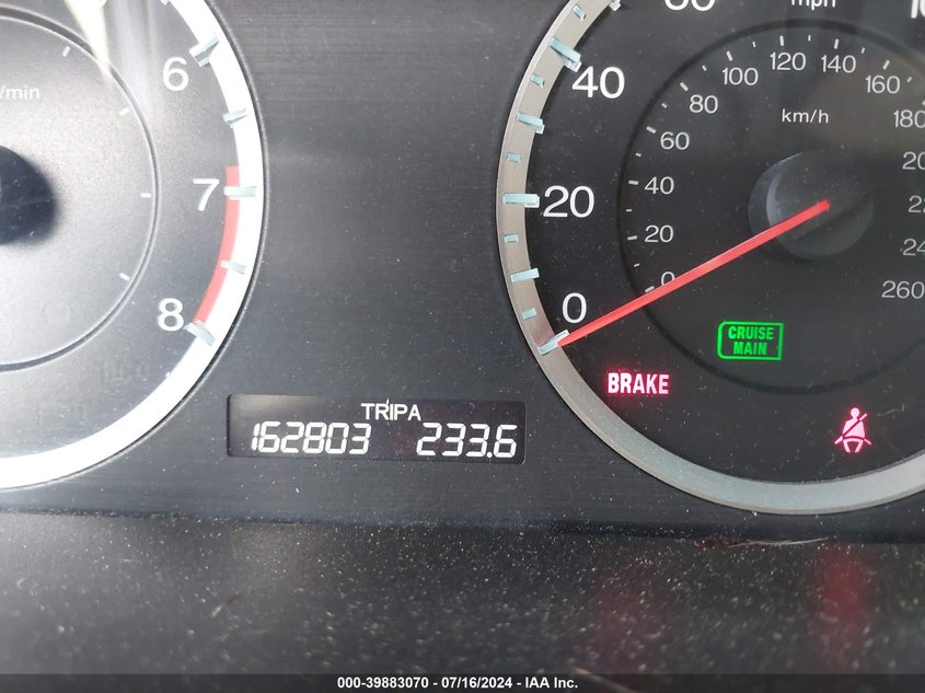 2010 Honda Accord 2.4 Lx VIN: 1HGCP2E35AA039963 Lot: 39883070