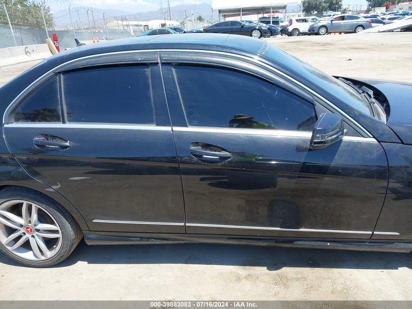 2014 Mercedes-Benz C 250 Luxury/Sport VIN: WDDGF4HB8ER320346 Lot: 39883083