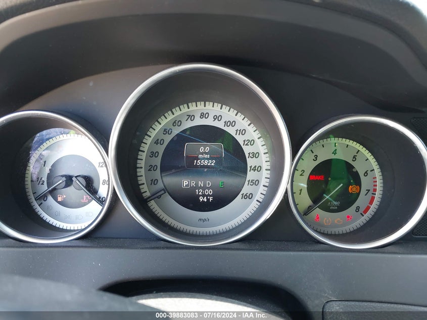 2014 Mercedes-Benz C 250 Luxury/Sport VIN: WDDGF4HB8ER320346 Lot: 39883083