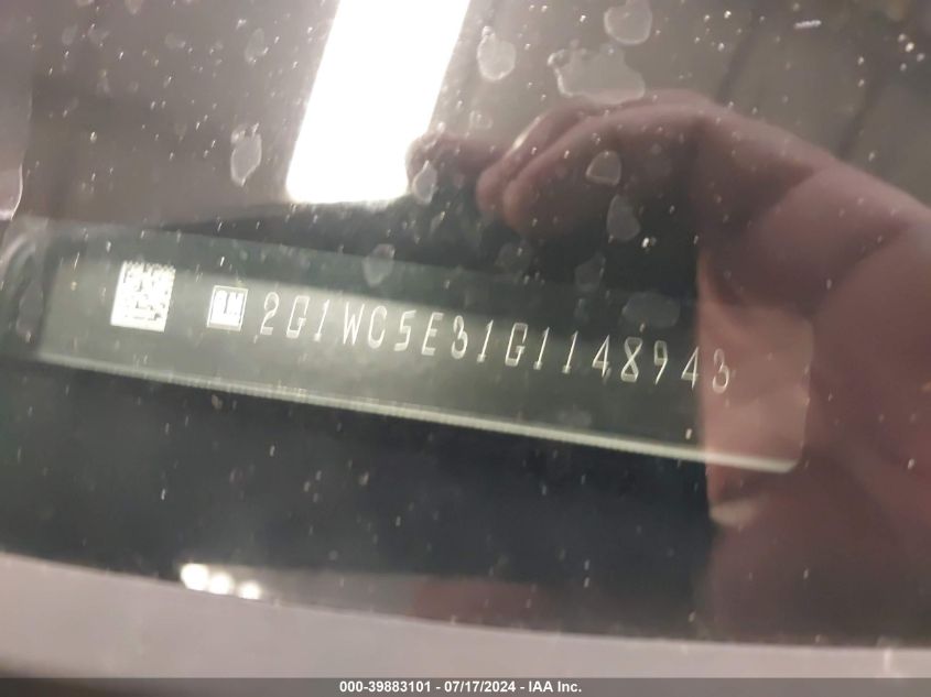 2016 Chevrolet Impala Limited Ltz VIN: 2G1WC5E31G1148943 Lot: 39883101