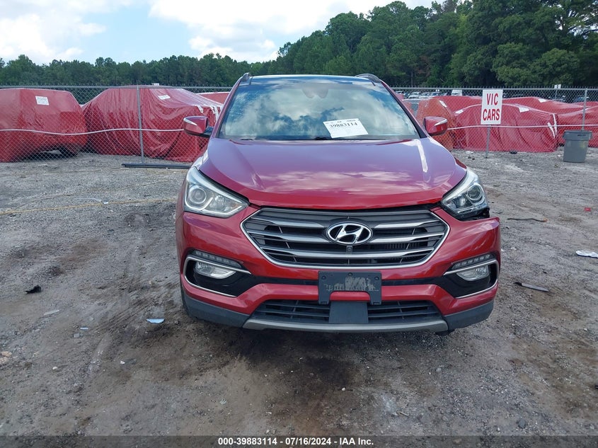 2017 Hyundai Santa Fe Sport 2.0T Ultimate VIN: 5XYZWDLA4HG408489 Lot: 39883114