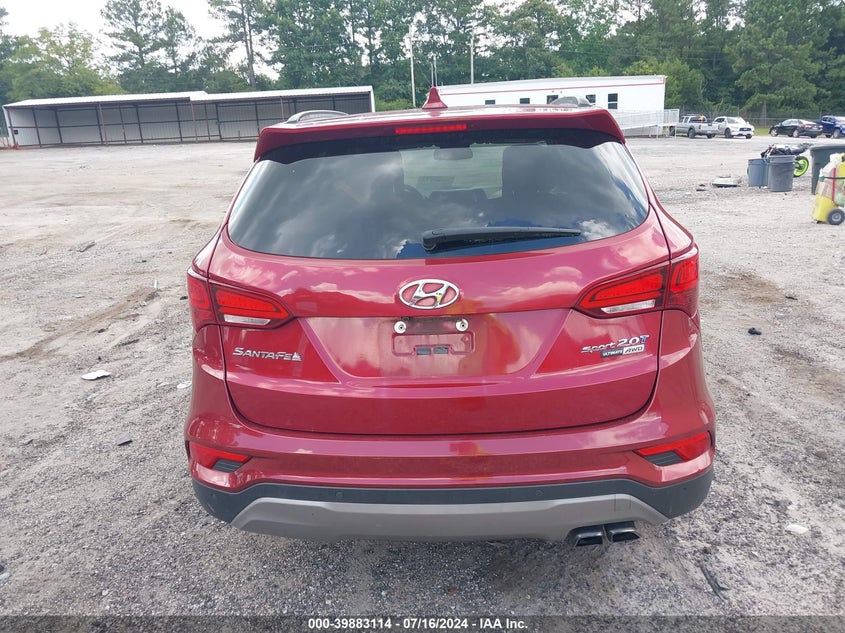2017 Hyundai Santa Fe Sport 2.0T Ultimate VIN: 5XYZWDLA4HG408489 Lot: 39883114