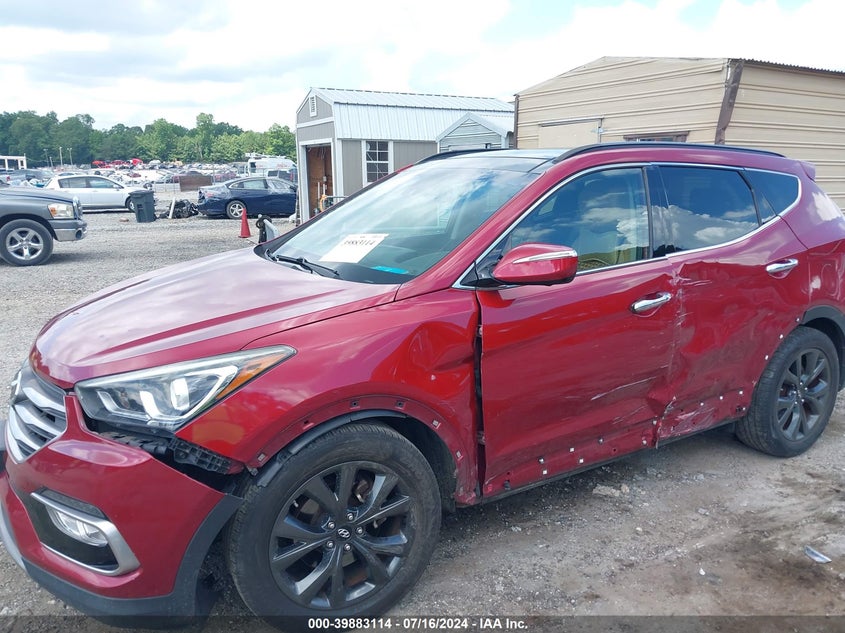 2017 Hyundai Santa Fe Sport 2.0T Ultimate VIN: 5XYZWDLA4HG408489 Lot: 39883114