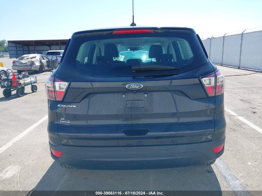 2017 Ford Escape S VIN: 1FMCU0F75HUC22328 Lot: 39883116