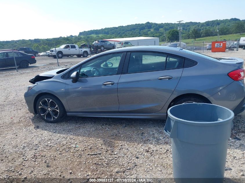 2019 Chevrolet Cruze Lt VIN: 1G1BE5SM4K7111872 Lot: 39883127