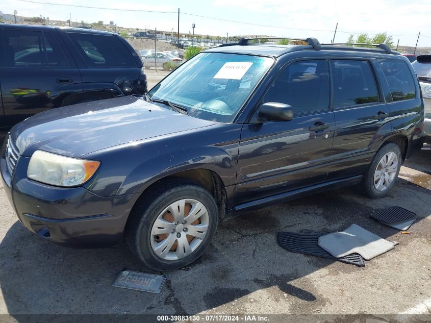 2008 Subaru Forester 2.5X VIN: JF1SG63638H708351 Lot: 39883130