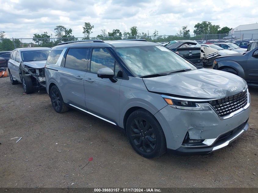 2022 Kia Carnival Mpv Sx VIN: KNDNE5H33N6143662 Lot: 39883157