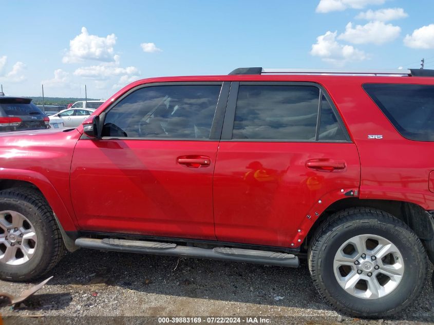 2019 Toyota 4Runner Sr5 Premium VIN: JTEBU5JRXK5666565 Lot: 39883169