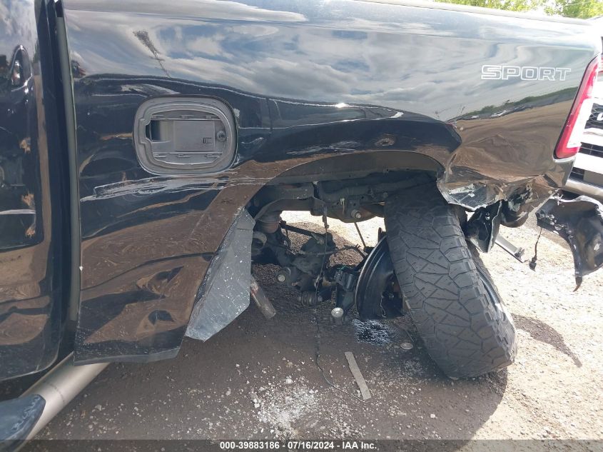 2021 Ram 1500 Big Horn 4X4 5'7 Box VIN: 1C6SRFFT8MN778064 Lot: 39883186