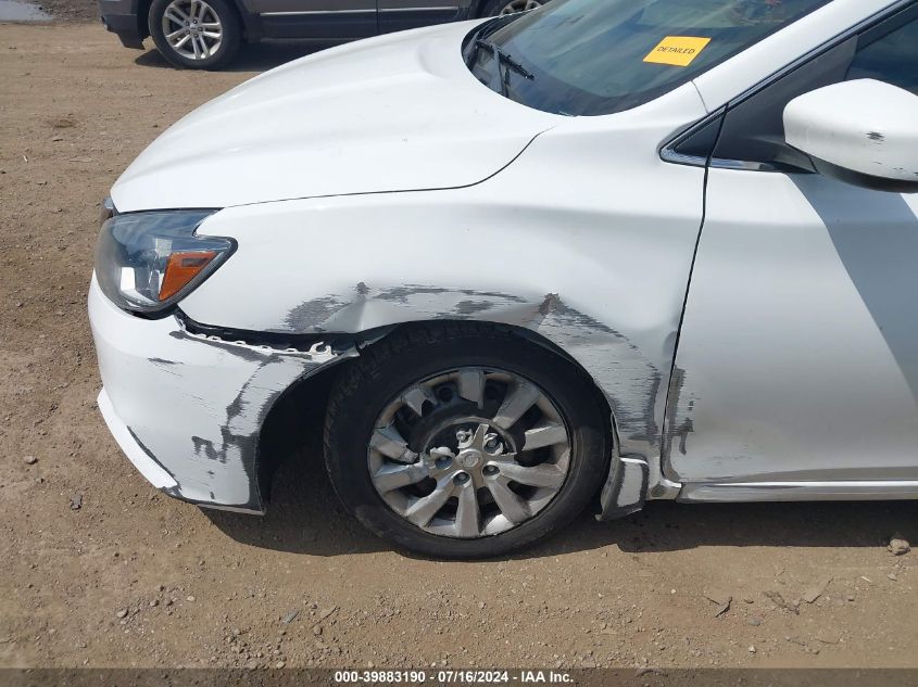 2017 Nissan Sentra Sv VIN: 3N1AB7AP3HY372696 Lot: 39883190