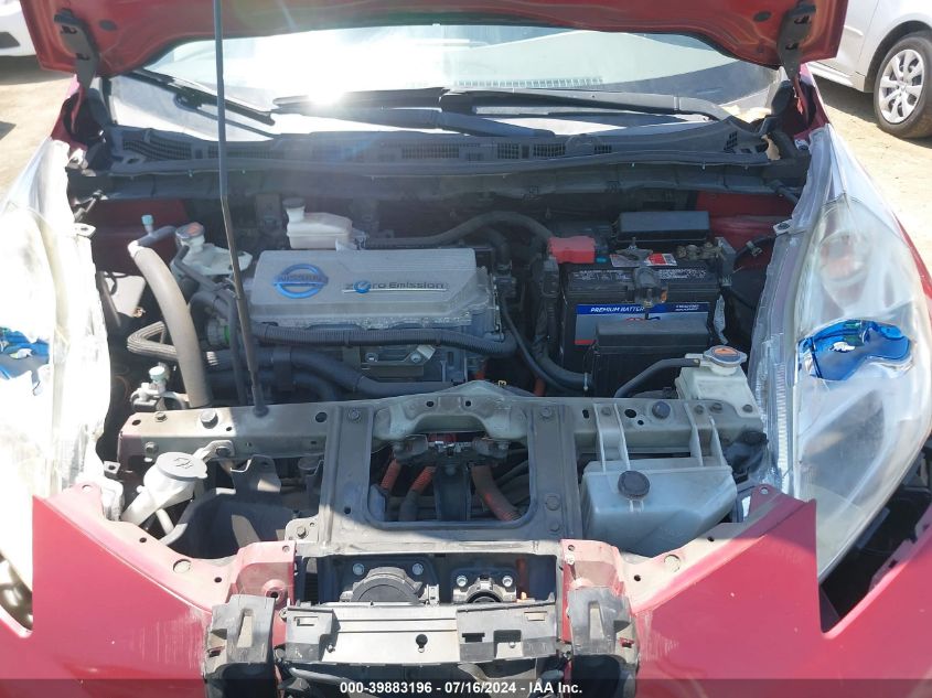 2011 Nissan Leaf Sl VIN: JN1AZ0CP1BT008860 Lot: 39883196