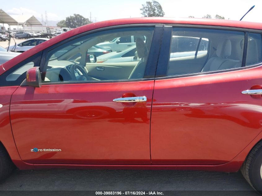 2011 Nissan Leaf Sl VIN: JN1AZ0CP1BT008860 Lot: 39883196