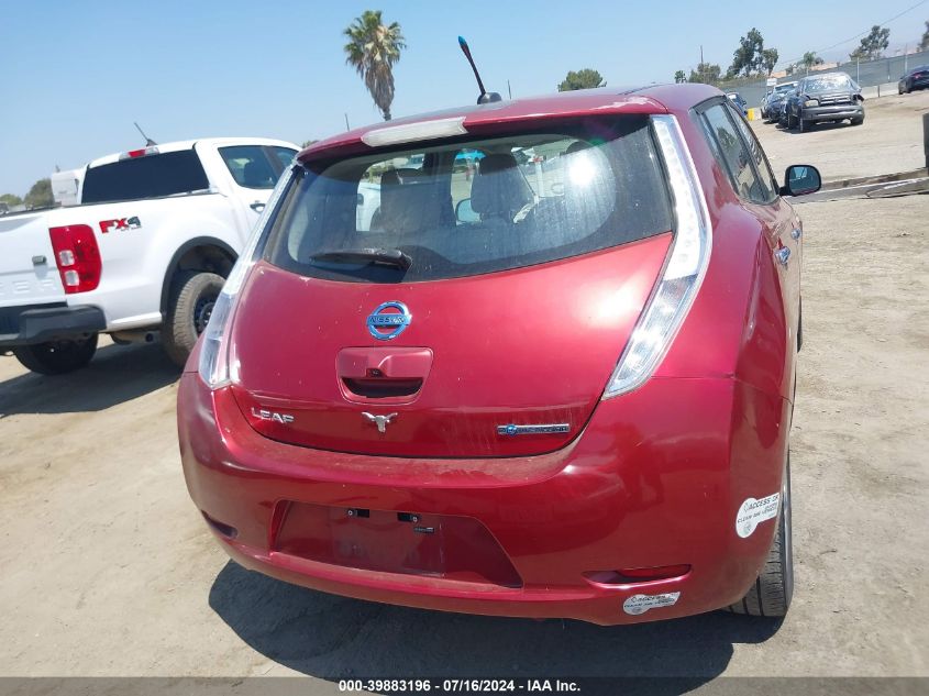 2011 Nissan Leaf Sl VIN: JN1AZ0CP1BT008860 Lot: 39883196