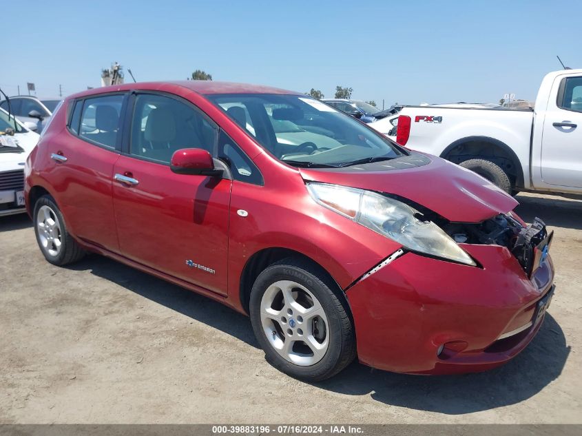 2011 Nissan Leaf Sl VIN: JN1AZ0CP1BT008860 Lot: 39883196