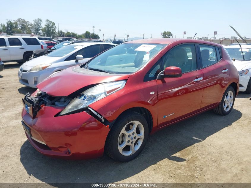 2011 Nissan Leaf Sl VIN: JN1AZ0CP1BT008860 Lot: 39883196