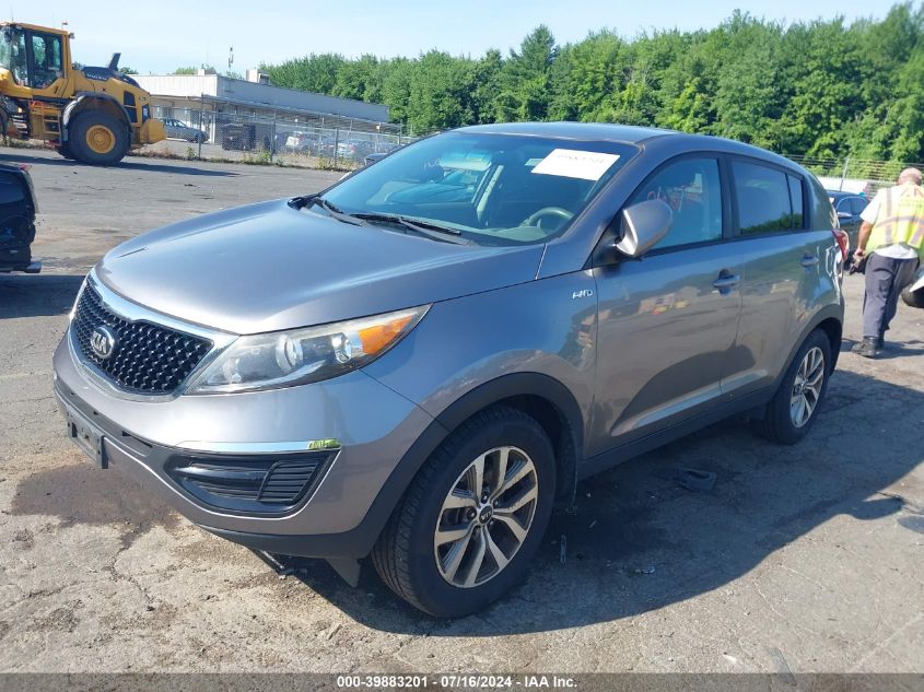 KNDPBCAC6F7697757 2015 KIA SPORTAGE - Image 2