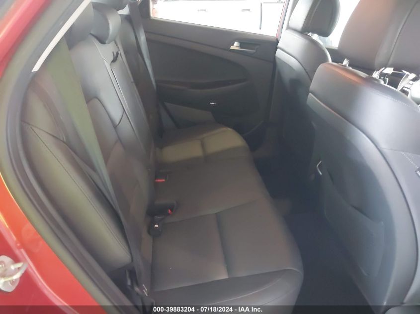 2017 Hyundai Tucson Limited VIN: KM8J3CA23HU307496 Lot: 39883204