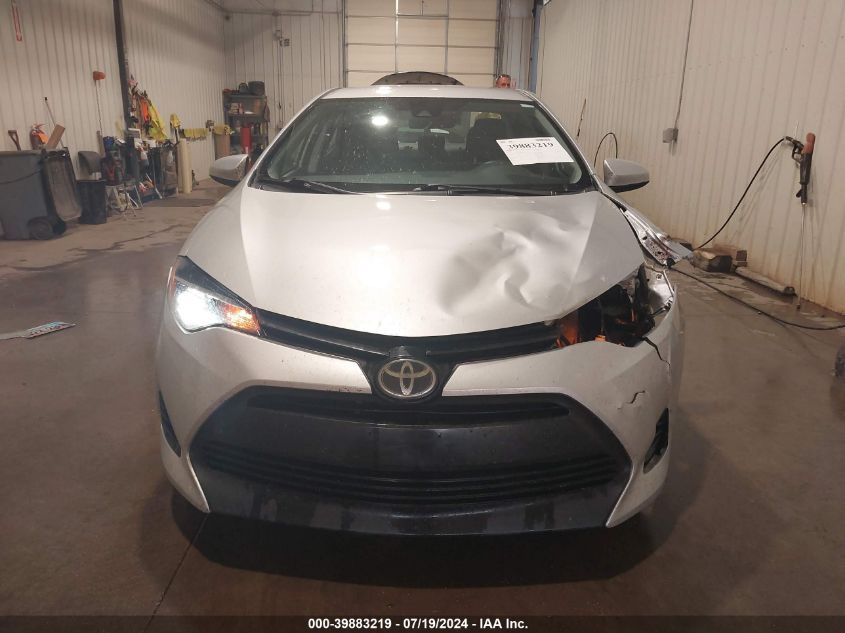 2018 Toyota Corolla Le VIN: 2T1BURHE3JC081455 Lot: 39883219