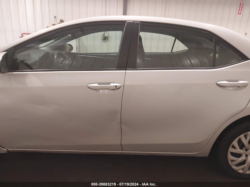 2018 Toyota Corolla Le VIN: 2T1BURHE3JC081455 Lot: 39883219