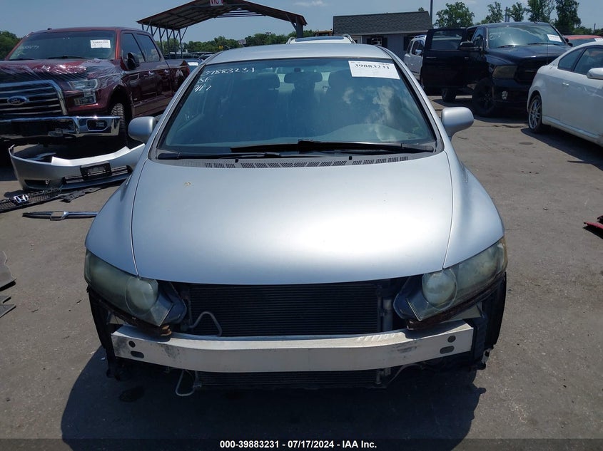 2009 Honda Civic Lx VIN: 19XFA15509E028001 Lot: 39883231