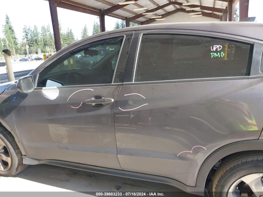 2021 Honda Hr-V Lx VIN: 3CZRU5H32MM725586 Lot: 39883233