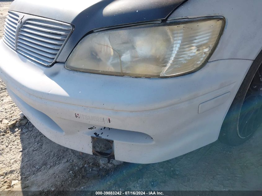 2002 Mitsubishi Lancer Es VIN: JA3AJ26E82U072672 Lot: 39883242