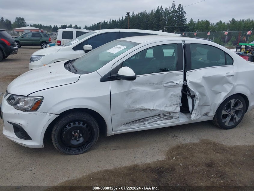 2018 Chevrolet Sonic Premier Auto VIN: 1G1JF5SB1J4105504 Lot: 39883257