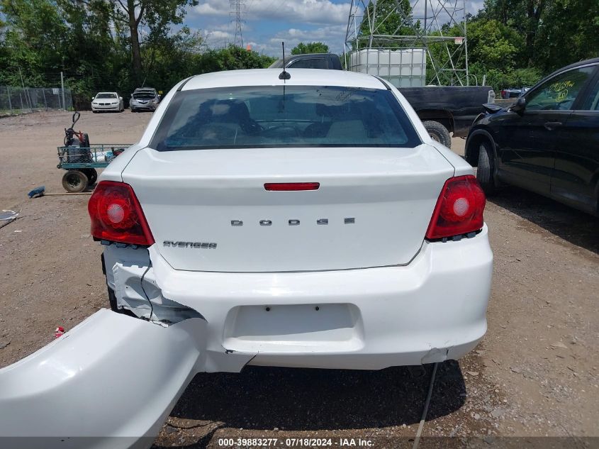 2011 Dodge Avenger Express VIN: 1B3BD4FB8BN578996 Lot: 39883277