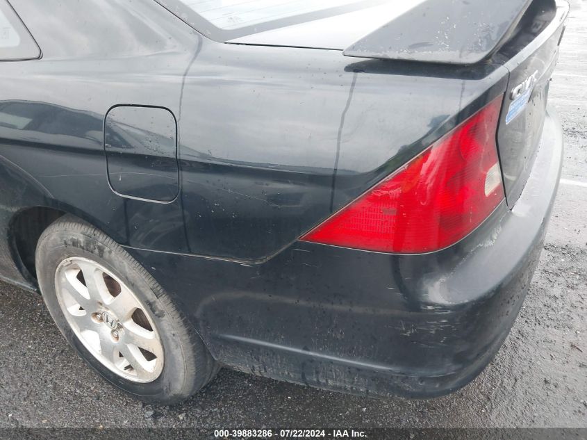 2003 Honda Civic Ex VIN: 1HGEM229X3L080994 Lot: 39883286