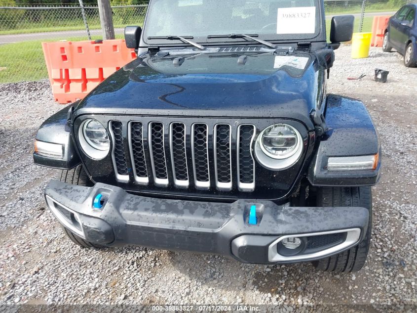 2022 Jeep Wrangler Unlimited Sahara 4Xe VIN: 1C4JJXP6XNW136855 Lot: 39883327