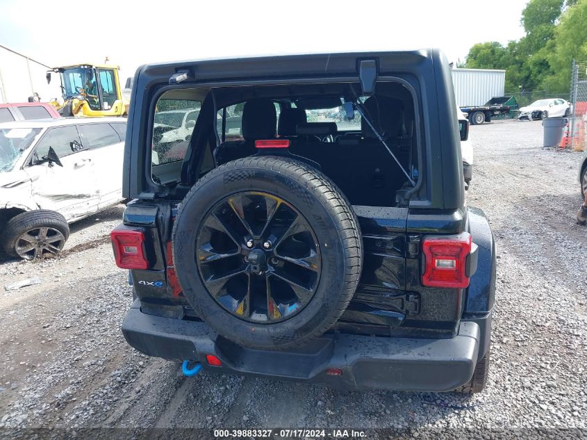 2022 Jeep Wrangler Unlimited Sahara 4Xe VIN: 1C4JJXP6XNW136855 Lot: 39883327