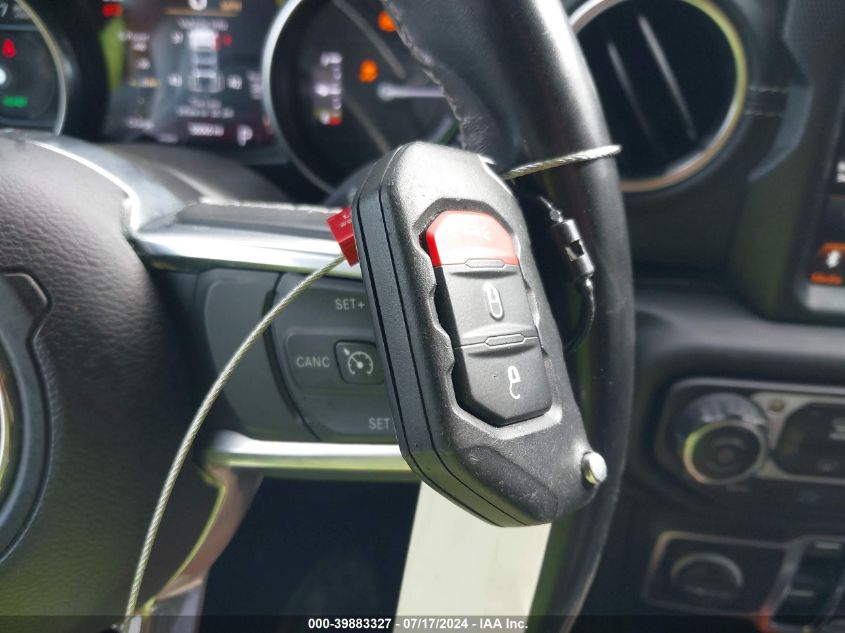 2022 Jeep Wrangler Unlimited Sahara 4Xe VIN: 1C4JJXP6XNW136855 Lot: 39883327