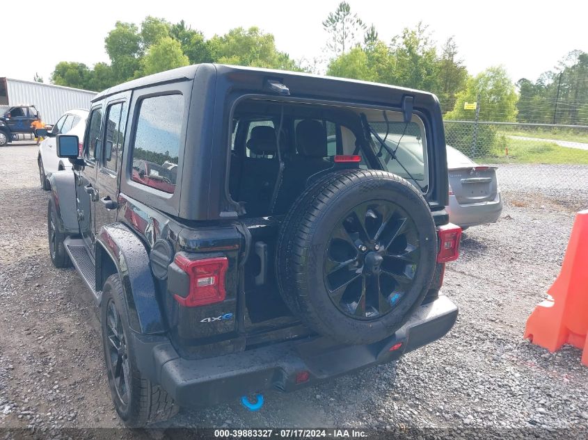 2022 Jeep Wrangler Unlimited Sahara 4Xe VIN: 1C4JJXP6XNW136855 Lot: 39883327