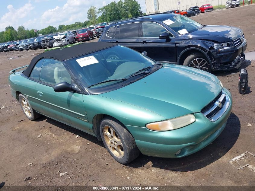 1998 Chrysler Sebring Jxi VIN: 3C3EL55H3WT215090 Lot: 39883341