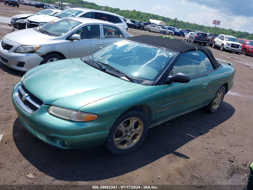 1998 Chrysler Sebring Jxi VIN: 3C3EL55H3WT215090 Lot: 39883341