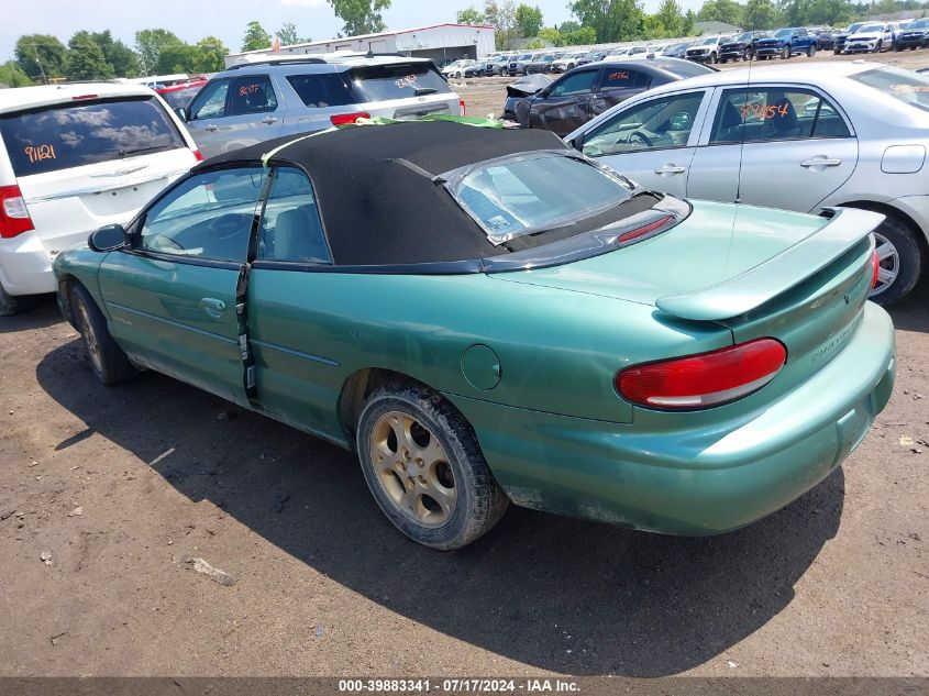 1998 Chrysler Sebring Jxi VIN: 3C3EL55H3WT215090 Lot: 39883341