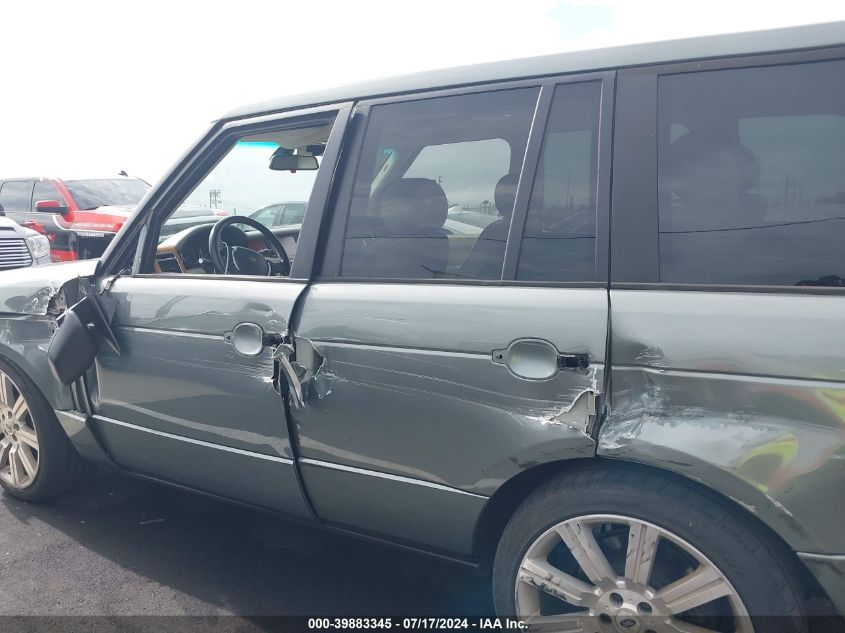 2005 Land Rover Range Rover Hse VIN: SALME11495A187940 Lot: 39883345