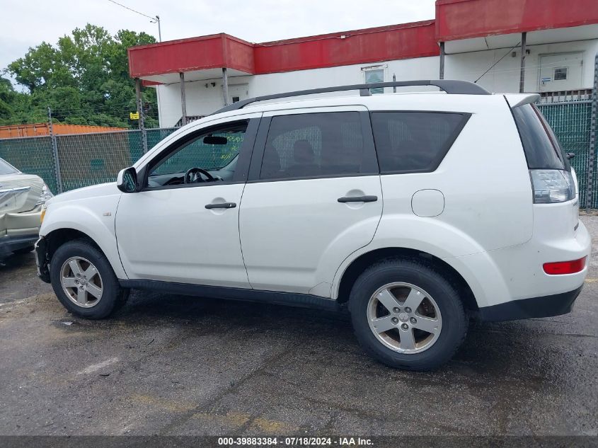 2007 Mitsubishi Outlander Es/Ls VIN: JA4MS31XX7Z011628 Lot: 41174892