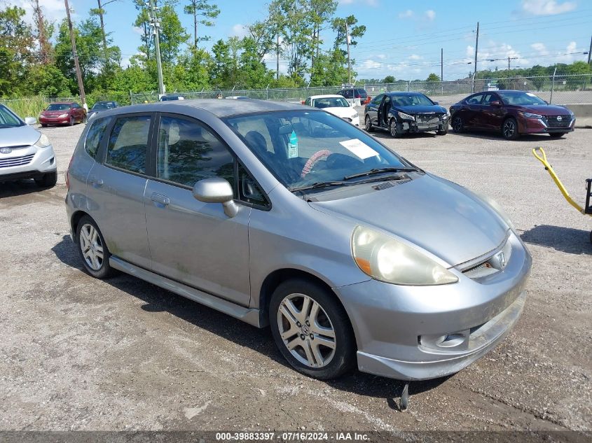 JHMGD38617S022194 | 2007 HONDA FIT