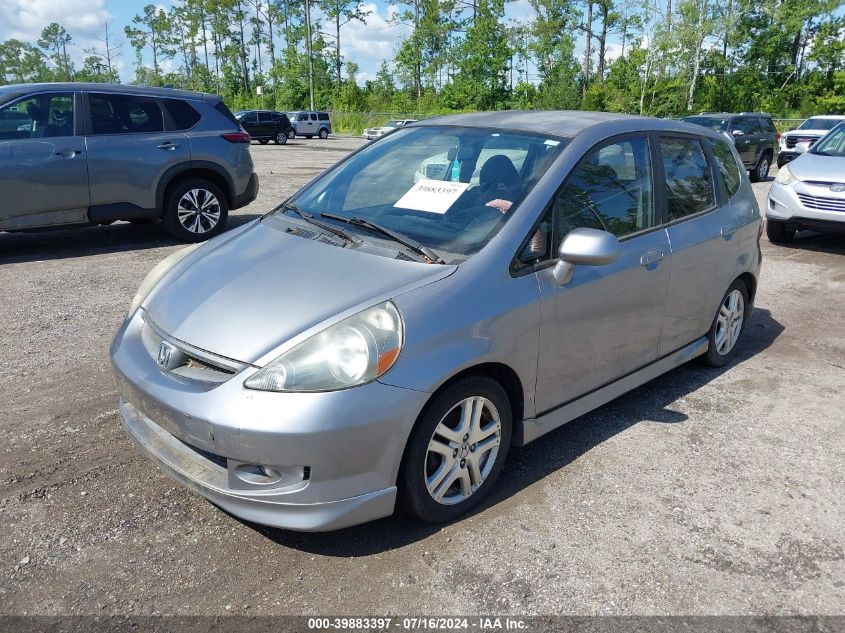 JHMGD38617S022194 | 2007 HONDA FIT