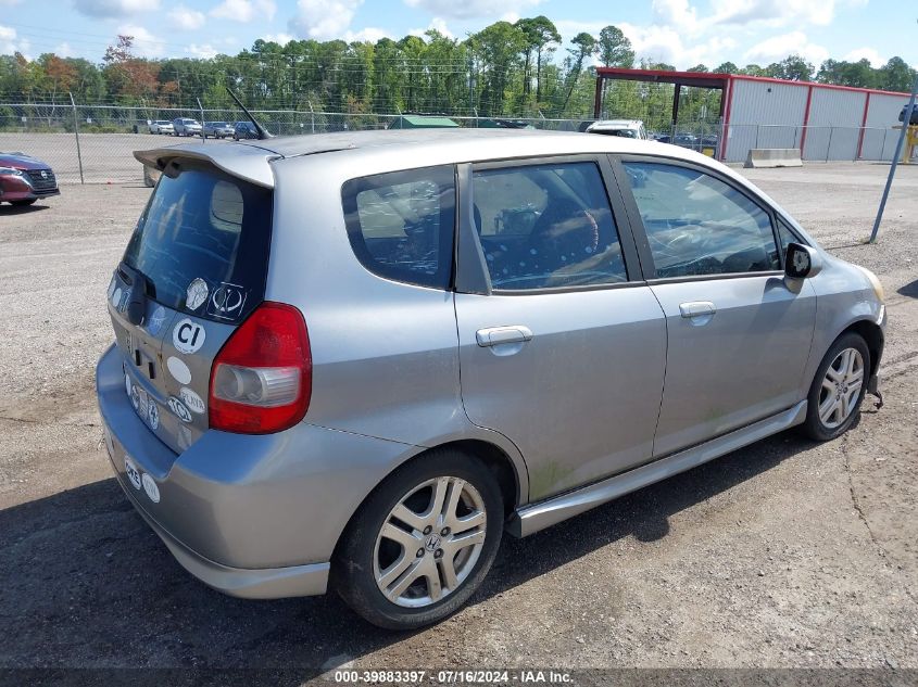 JHMGD38617S022194 | 2007 HONDA FIT