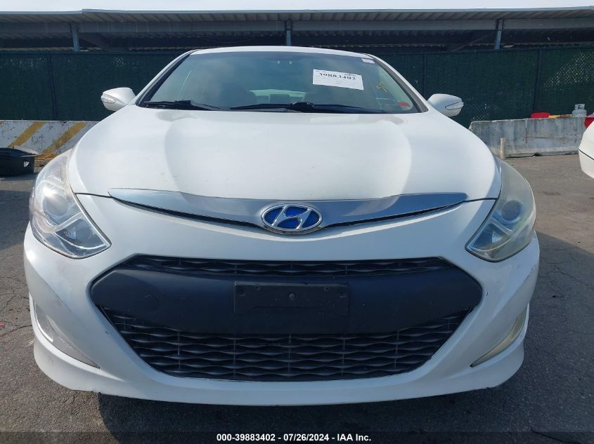 2013 Hyundai Sonata Hybrid Limited VIN: KMHEC4A48DA075076 Lot: 39883402