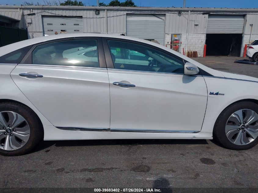 2013 Hyundai Sonata Hybrid Limited VIN: KMHEC4A48DA075076 Lot: 39883402