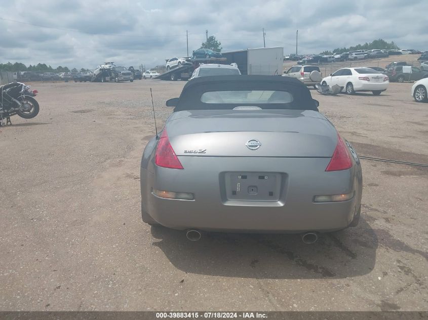2008 Nissan 350Z Touring VIN: JN1BZ36A58M850438 Lot: 39883415