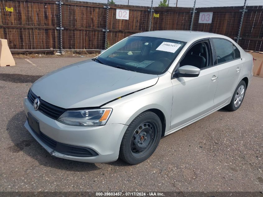 2011 Volkswagen Jetta 2.5L Se VIN: 3VWDZ7AJ8BM370407 Lot: 39883457