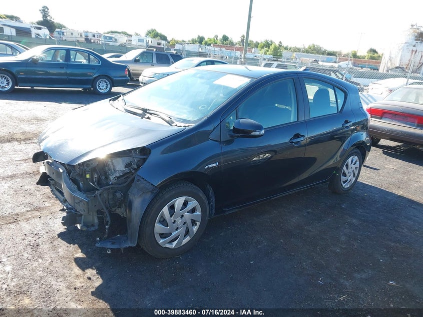 2015 Toyota Prius C VIN: JTDKDTB36F1582775 Lot: 39883460