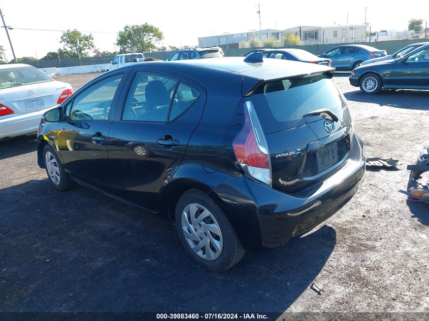 2015 Toyota Prius C VIN: JTDKDTB36F1582775 Lot: 39883460